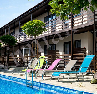 Гостиница в Краснодарскоем крае, г. Анапа. Год строительства – 2019.