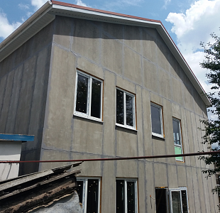 Здание детского сада из СИП панелей с ЦСП. Республика Крым, г. Симферополь