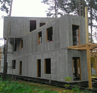 Строительство трехэтажной гостиницы, ВИРМАК